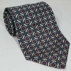 Christian Dior Geometric Tie 100% Silk